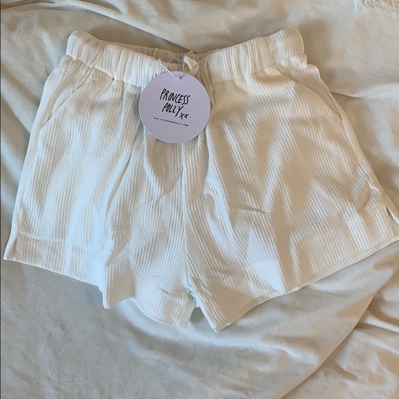 Princess Polly Amara White Shorts - Picture 5 of 5